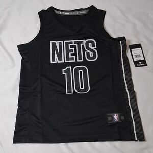 Fanatics Kids Brooklyn Nets #10 Black Jersey